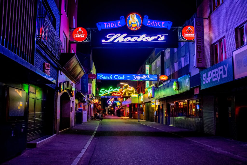 Reeperbahn Große Freiheit Kiez Hamburg