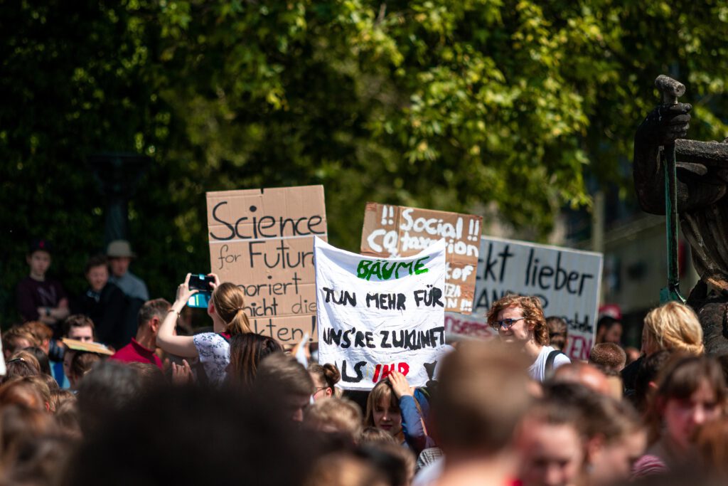 Klima Umwelt Erderwärmung Protest