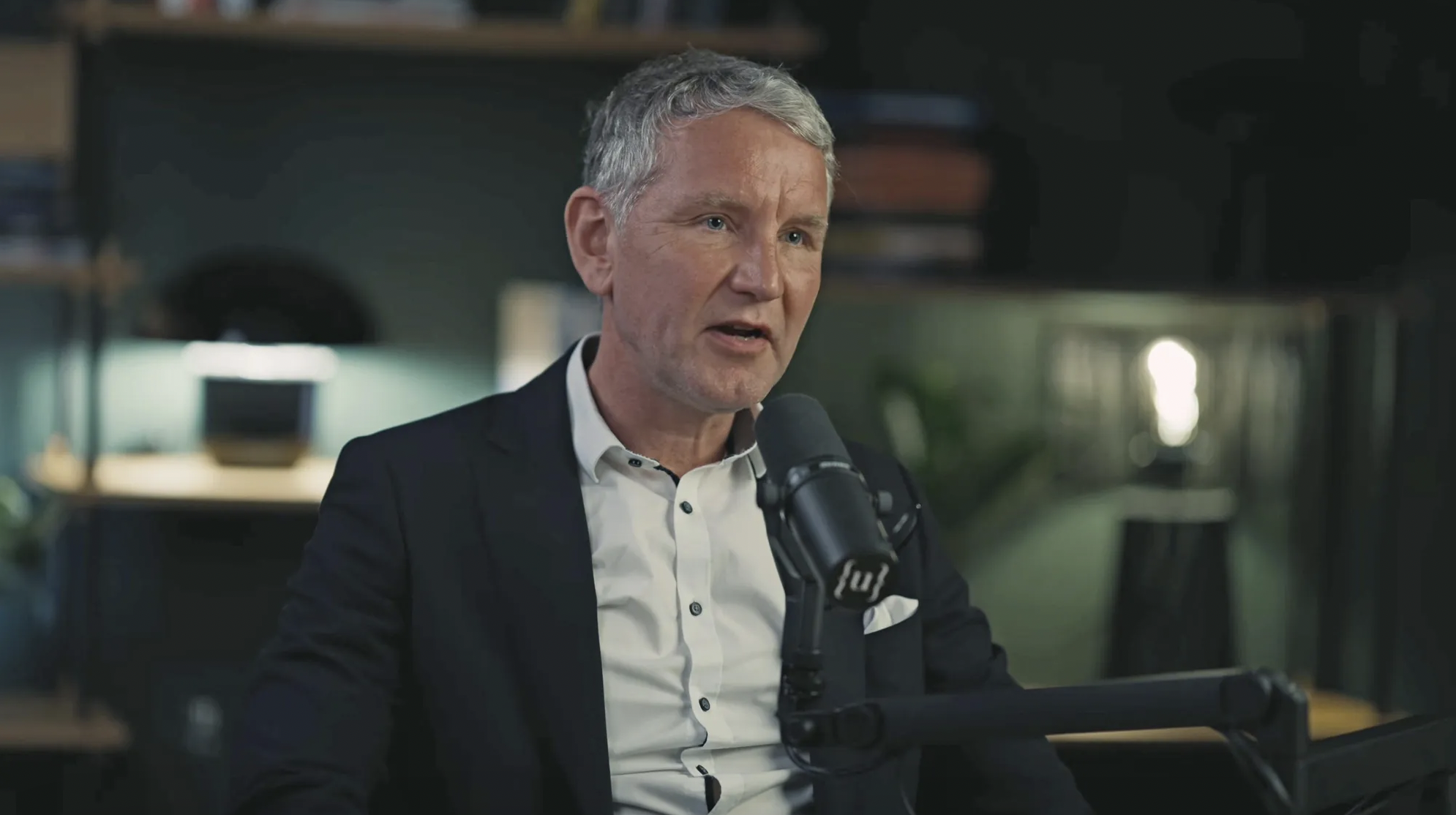 Björn Höcke im Interview. Screenshot www.youtube.com/ben_ungeskriptet